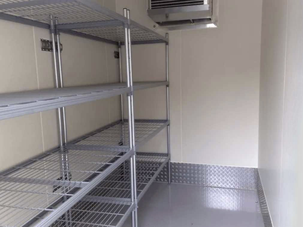Fridge Trailer Rental Interior
